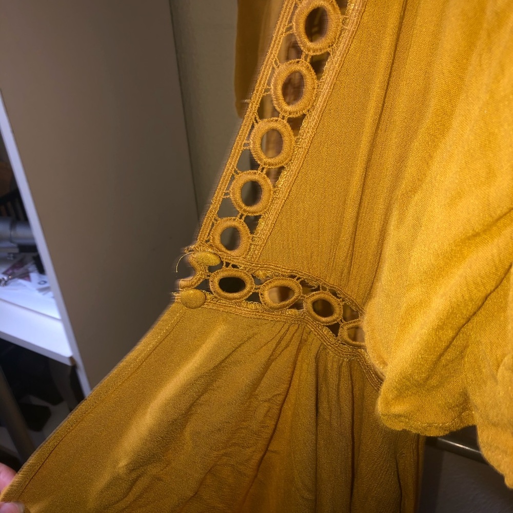 Mustard Yellow Cover/Shawl